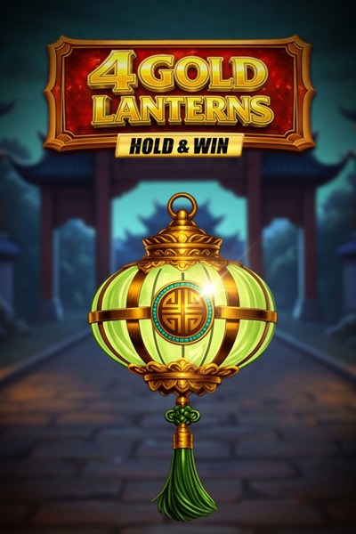 4 Gold Lanterns Hold & Win - Cleobetra